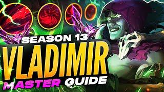 HOW TO PLAY VLADIMIR SEASON 13 I Best Build & Runes I Season 13 Vladimir guide I League of Legends