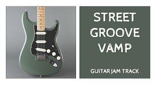 Street Groove Vamp Guitar Backing Track in G# Minor