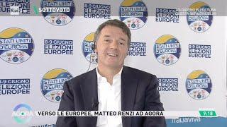 Matteo Renzi ospite ad Agorà | 7/06/2024