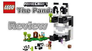 Speed Build & Review LEGO Minecraft The Panda Haven | 21245