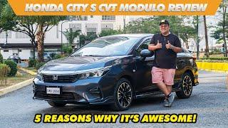 5 Reasons why the  Honda City S CVT is awesome!  + Honda Sensing + Modulo Pack  | TESTDRIVE PH