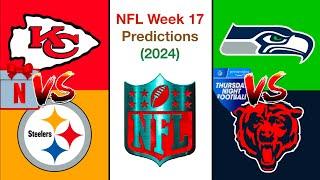 NFL Week 17 Predictions (2024)