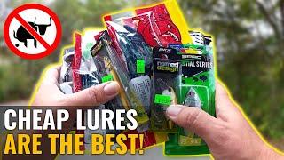 Cheap Bass Fishing Lures ANYONE Can Afford! Realistic Fishing Haul