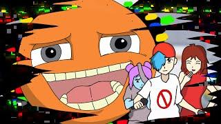 CORRUPTED ANNOYING ORANGE vs BF & PIBBY “SLICED” | come learn with pibby | FNF | animation