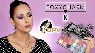 Boxycharm X OPV Spotlight Palette | Purple Halo Eyeshadow Tutorial