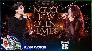 [Karaoke] Người Hãy Quên Em Đi - Ngọc Anh x Phan Duy Anh | Our Song Việt Nam