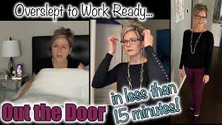 Out the Door in Less Than 15 Minutes! [Hair, Makeup & Outfit]