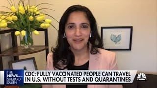 CDC: Fully-vaccinated people can travel with no tests or quarantines