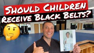 Should Children Receive Black Belts? #jiujitsu #karate #taekwondo