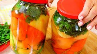 I have been canning peppers in jars for 10 years without preservatives! the best winter salad!