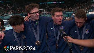 U.S. men's gymnastics team never doubted capability of meeting Olympic moment | Paris Olympics