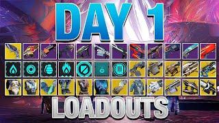 Day 1 Raid (Root Of Nightmares) LOADOUTS and WEAPONS For ALL CLASSES // Destiny 2 Lightfall