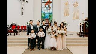 St. Joseph Catholic Church Wedding Film in 4K // Vy & Thinh