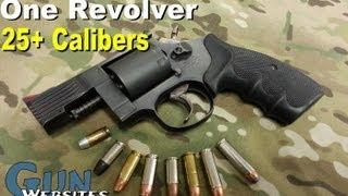 Multi Caliber Revolver, Medusa M-47 Shoots .380 acp, 9mm, 357 magnum, and 25 other calibers