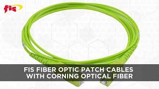 Fiber Optic Patch Cables Made With Corning Optical Fiber In Stock