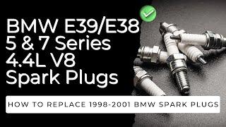 BMW E39 5-Series Spark Plug Change | 1998-2001 540 530 528 525 740