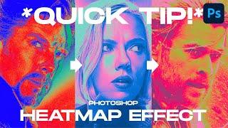  How to create Holographic Heatmap Effect on Photoshop | Iridescent Image Tutorial [QUICK & EASY]