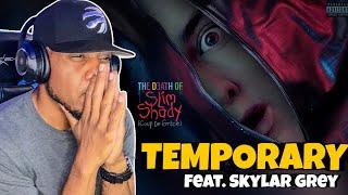 THIS TOOK ME TO A DIFFERNT PLACE..Eminem - Temporary (feat. Skylar Grey) REACTION!!!