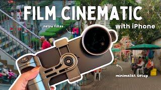 how to film cinematic with your iPhone  unboxing minimalist filmmaking accessories & short film