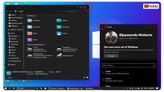 Rounded Corner in Windows 10 | Look like Windows 11 | Rounded Edge in Windows 10 