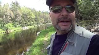 Fishing Neversink River 05-12-2016