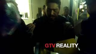 Post Malone signing autographs on GTV Reality