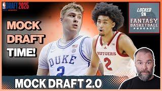 2025 NBA Draft Mock Draft 2.0 | Movement Up Top