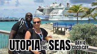 Utopia of the Seas Day 4 Coco Cay Bahamas Snorkel - Royal Caribbean Cruise