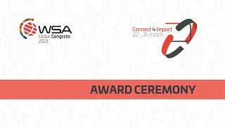 Connect 4 Impact | AWARD CEREMONY | WSA Global Congress 2021