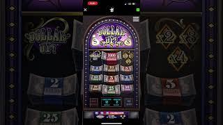 1000 Credits X 4?! One time please. Dollar Up on DraftKings Casino. #slots #bonus