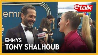 This is how Tony Shalhoub cooled down on the Emmys red carpet | Etalk