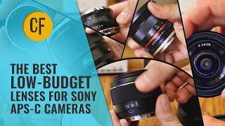 29 of the best LOW-BUDGET lenses for Sony E-mount APS-C cameras