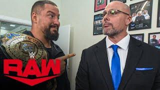 Karrion Kross and Bron Breakker issue threats to Adam Pearce: Raw exclusive, Nov. 4, 2024