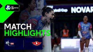 Highlights  | Igor Gorgonzola NOVARA vs  THY ISTANBUL   | CEV Volleyball Cup 2025