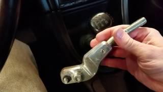 82-93 & 1994 - 2004 Ford Mustang T5 T45 Short Shifter Handle Installation on a Budget MGW