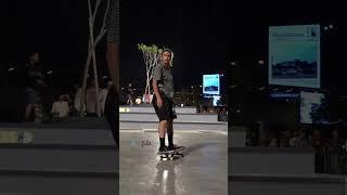 Daiki fakie flip down the big 3 ** #frontsidetv #terusrempuh