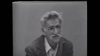 George Oppen introduces Charles Reznikoff, 1974 in San Francisco — The Poetry Center