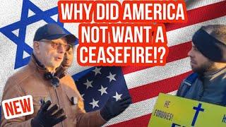 American put on the spot! Paul (Blogging Theology) Vs American Christian | Speakers Corner