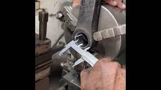 Snapped Steering Box Arm Restored by Lathe Expert   Unbelievable Metal Resurrection Process