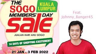 The Sogo Members' Sales 2022 Part 1 at SOGO KL