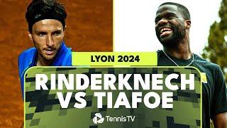 Arthur Rinderknech vs Frances Tiafoe Highlights | Lyon 2024