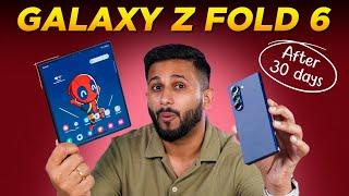 Samsung Galaxy Z Fold 6 review in Hindi after 30 days - This is a lot of fun! 