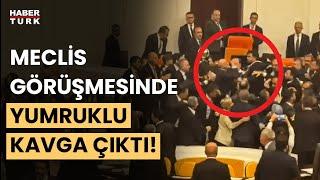 TBMM'de Can Atalay oturumunda yumruklu kavga! Gerginlik neden çıktı?