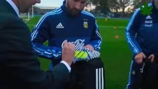 FIRST time MESSI speaking ENGLISH