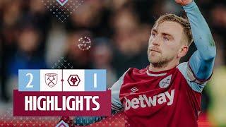 Bowen Seals Hammers' Return to Victory!  | West Ham 2-1 Wolves | Premier League Highlights