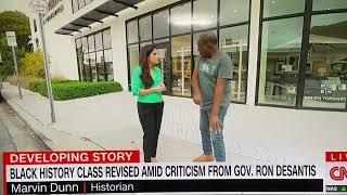 CNN Interview With Dr. Marvin Dunn About WOKE Act In Florida/CRT