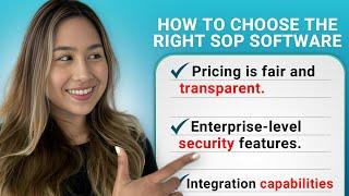 How To Choose The Right SOP Software For Your Business