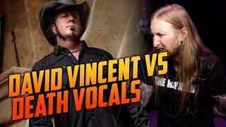 David Vincent doesn't like vocals where you can't hear the lyrics