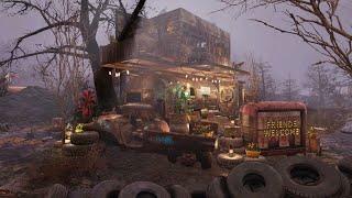 Fallout 76　junkyard camp  ［Ash heap]