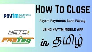 How to Close Paytm FASTag in 2 Mins Using Paytm App (2023) -  in Tamil